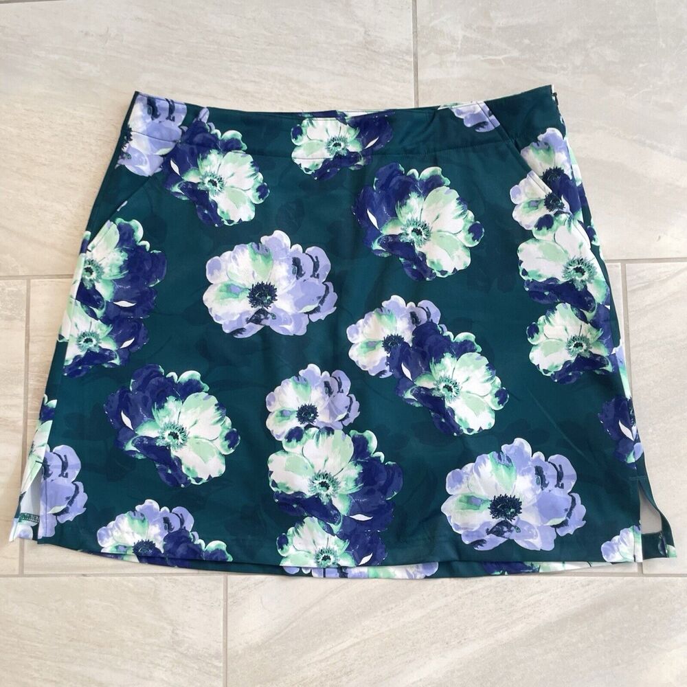 Lady Hagen Magnolia Print Skort